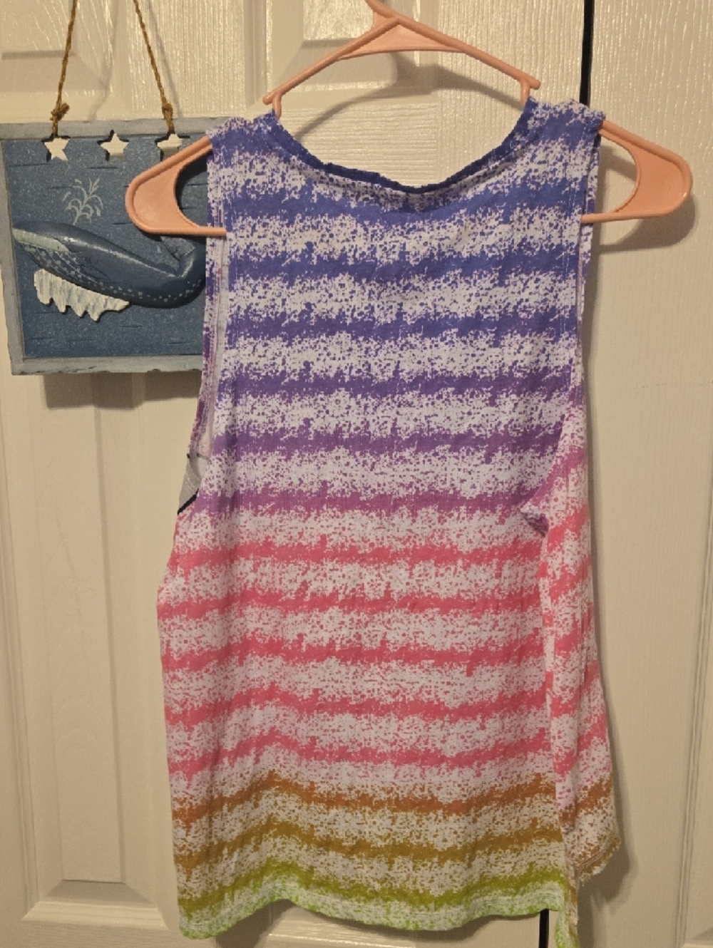 Disney Blue and Purple Stitch Tank Top - Picture 4 of 4